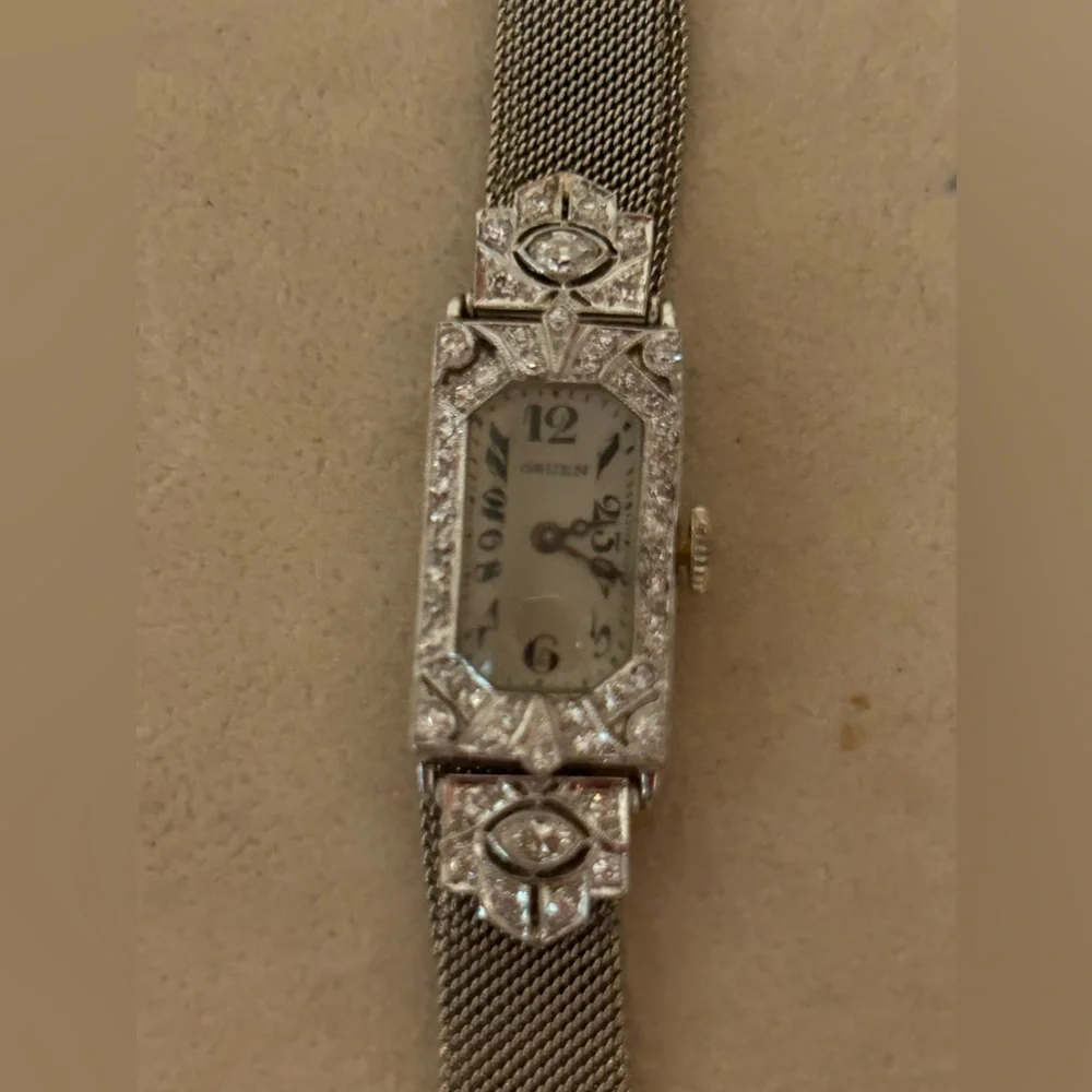 Antique Art Deco Gruen Watch